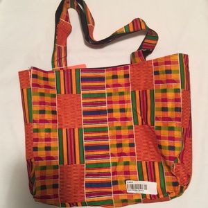 Kente Tote Bag.